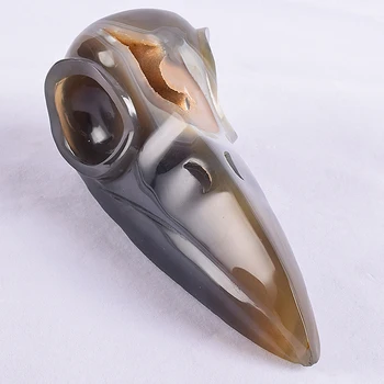 6 Inch Bird Beak Figurine Natural Agate Vivid Mini life Animals Hand Craft Bird Skull statue For Home Decoration Healing Decor
6 Inch Bird Beak Figurine Natural Agate Vivid Mini life Animals Hand Craft Bird Skull statue For Home Decoration Healing Decor