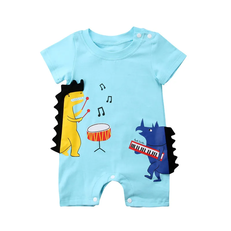 Summer Casual Newborn Kids Baby Girl Boy Romper Cartoon Dinosaur Short Sleeve Jumpsuit Playsuit Cute Cotton Outfits Clothes 0-3Y
Summer Casual Newborn Kids Baby Girl Boy Romper Cartoon Dinosaur Short Sleeve Jumpsuit Playsuit Cute Cotton Outfits Clothes 0-3Y
