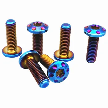 Titanium Bolt for Motorcycle Brake Disc M8 x20/25/30mm Burned Blue Color Ti Bolts Titanium Screws M8 Bolts Ti Fasteners
Titanium Bolt for Motorcycle Brake Disc M8 x20/25/30mm Burned Blue Color Ti Bolts Titanium Screws M8 Bolts Ti Fasteners