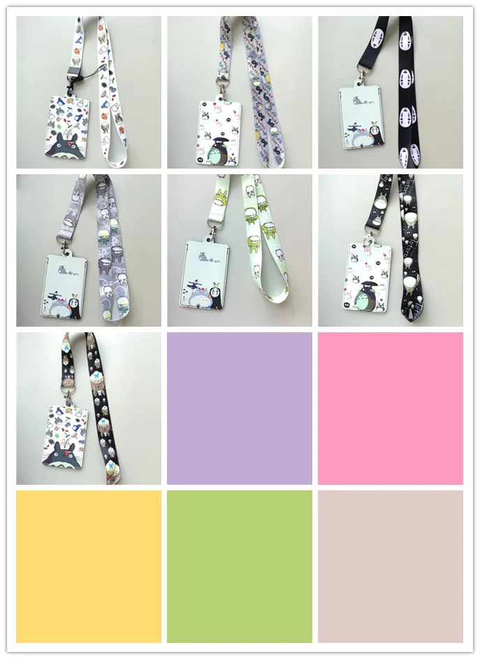 1pcs anime My neighbor totoro PU soft Card Holder Identity Badge with Lanyard Neck Strap Card Bus ID Holders With Key Chain
1pcs anime My neighbor totoro PU soft Card Holder Identity Badge with Lanyard Neck Strap Card Bus ID Holders With Key Chain
