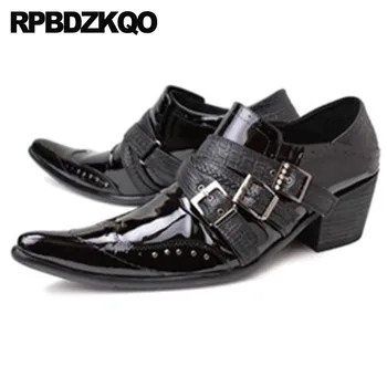 Metal Tip Big Size High Heel Patent Leather Runway European Pointed Toe Fashion 46 Black Men Shoes Italy Brand Burgundy Luxury
Metal Tip Big Size High Heel Patent Leather Runway European Pointed Toe Fashion 46 Black Men Shoes Italy Brand Burgundy Luxury