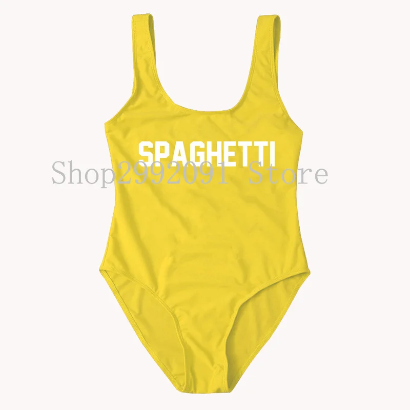 SPAGHETTI SQUAD HALLOWEEN One Piece Swimsuit Letter Prin Monokini Swimwear Bathing Suits Moda Mujer High Waist Womens BodySuits
SPAGHETTI SQUAD HALLOWEEN One Piece Swimsuit Letter Prin Monokini Swimwear Bathing Suits Moda Mujer High Waist Womens BodySuits