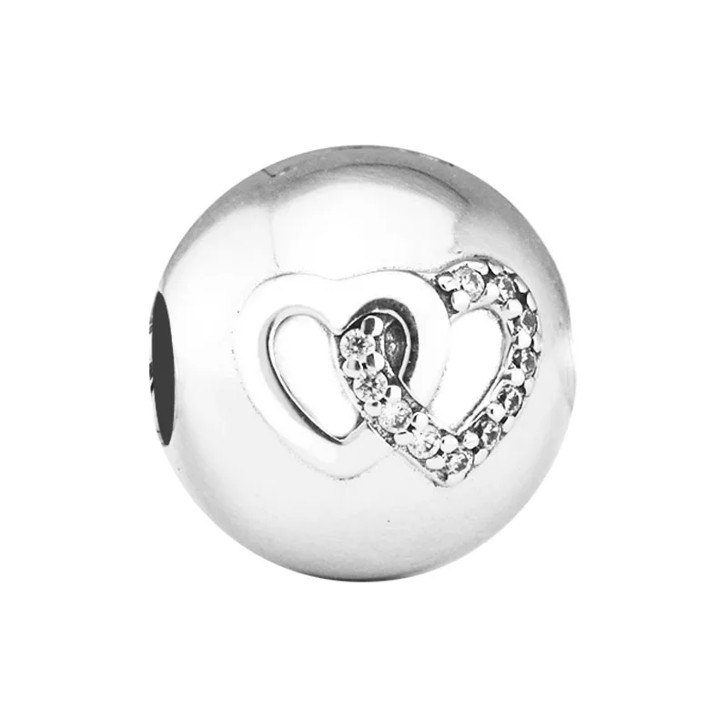 2017 Pre-autumn 100% 925 Sterling Silver Jewelry Charms Fits Silver Charm Bracelet & Choker Double Hearts Clip Bead Diy Jewelry
2017 Pre-autumn 100% 925 Sterling Silver Jewelry Charms Fits Silver Charm Bracelet & Choker Double Hearts Clip Bead Diy Jewelry