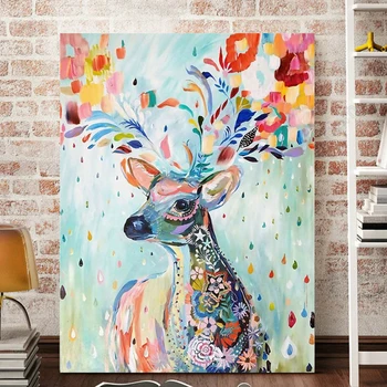 Unframed Colorful Deer Abstract Caroon Wall Painting Art Print Poster For Home Decor ,Giclee Wall Decor Unframed
Unframed Colorful Deer Abstract Caroon Wall Painting Art Print Poster For Home Decor ,Giclee Wall Decor Unframed