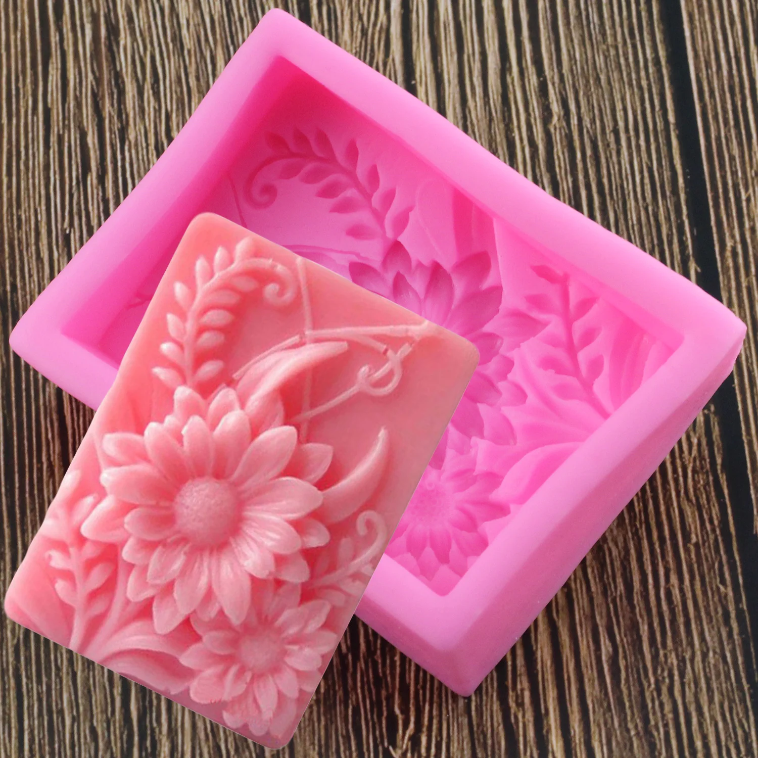 Sunflower Flower Candle Moulds Handmade Soap Mold Cake Decorating Tools DIY Fondant Cookies Silicone Mold
Sunflower Flower Candle Moulds Handmade Soap Mold Cake Decorating Tools DIY Fondant Cookies Silicone Mold