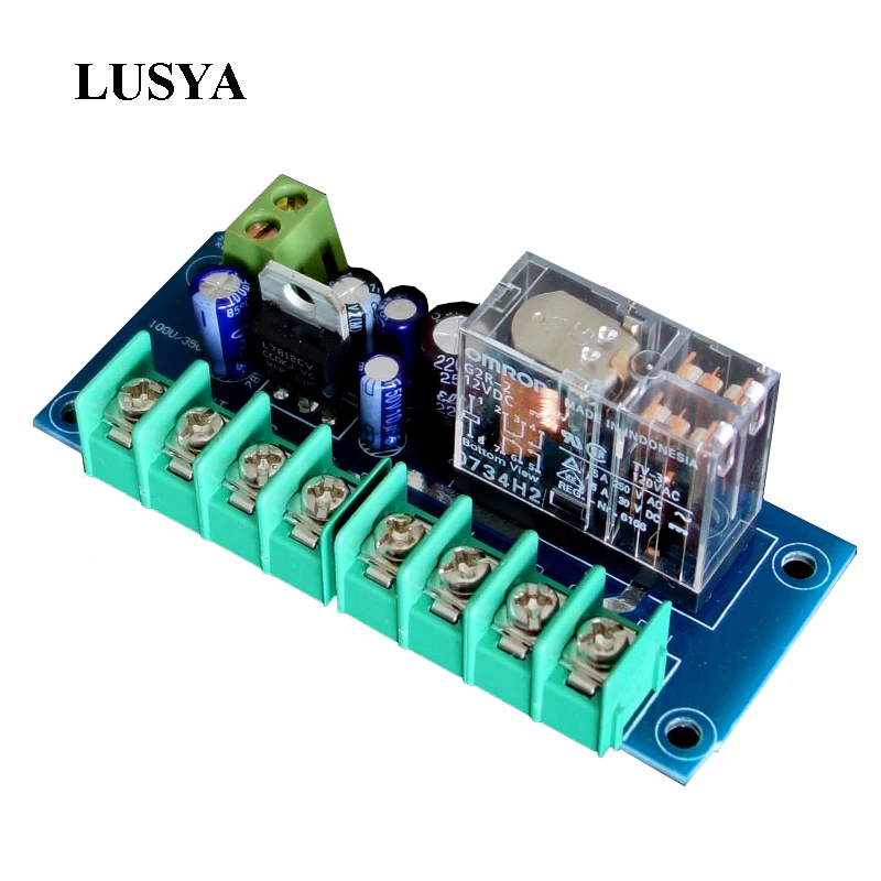 Lusya UPC1237 Speaker Protection Board DIY KIT Used Japan OMRON Relay for Dual Channel 200W*2 T0292
Lusya UPC1237 Speaker Protection Board DIY KIT Used Japan OMRON Relay for Dual Channel 200W*2 T0292