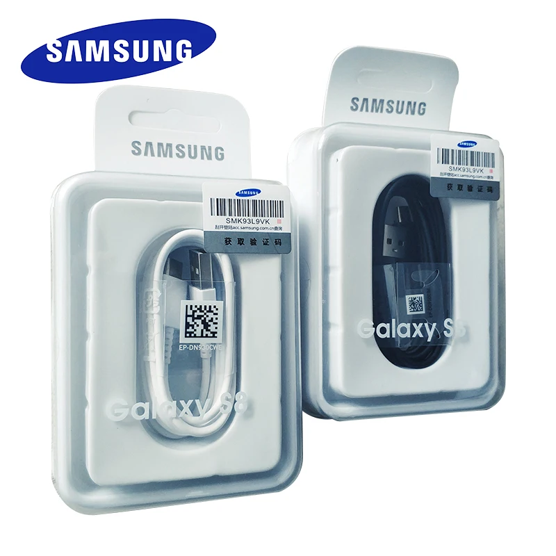 Original Samsung Galaxy S8 Cable 1.2M Type C Cable 2A Fast Charge Data Cable for Galaxy S10 S8 S9 Plus A3 A5 A7 2017 Note 8 9
Original Samsung Galaxy S8 Cable 1.2M Type C Cable 2A Fast Charge Data Cable for Galaxy S10 S8 S9 Plus A3 A5 A7 2017 Note 8 9