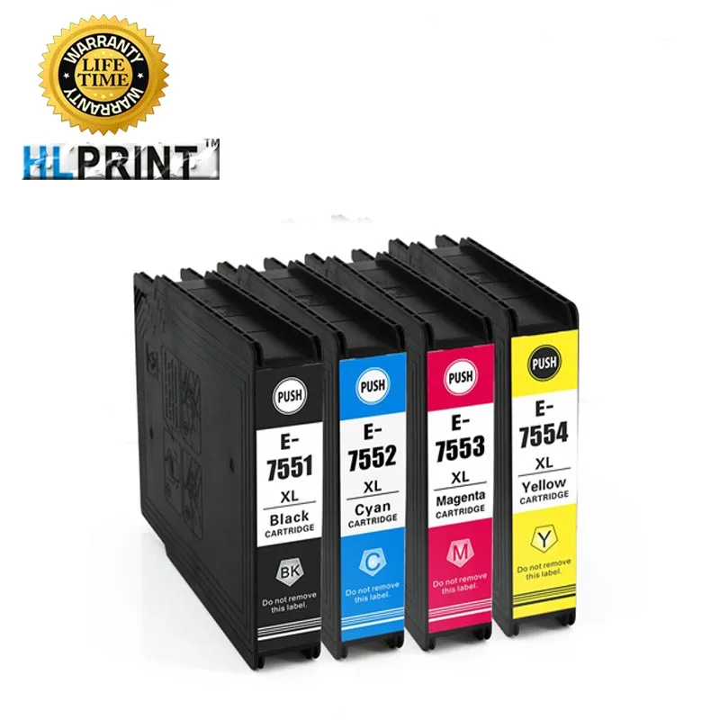 E7551 ink cartridge compatible for epson Workforce Pro WF 8090DW 8090DWF 8510DWF 8010DW 8090DTW 8090D3TWC 8590DWF printer
E7551 ink cartridge compatible for epson Workforce Pro WF 8090DW 8090DWF 8510DWF 8010DW 8090DTW 8090D3TWC 8590DWF printer