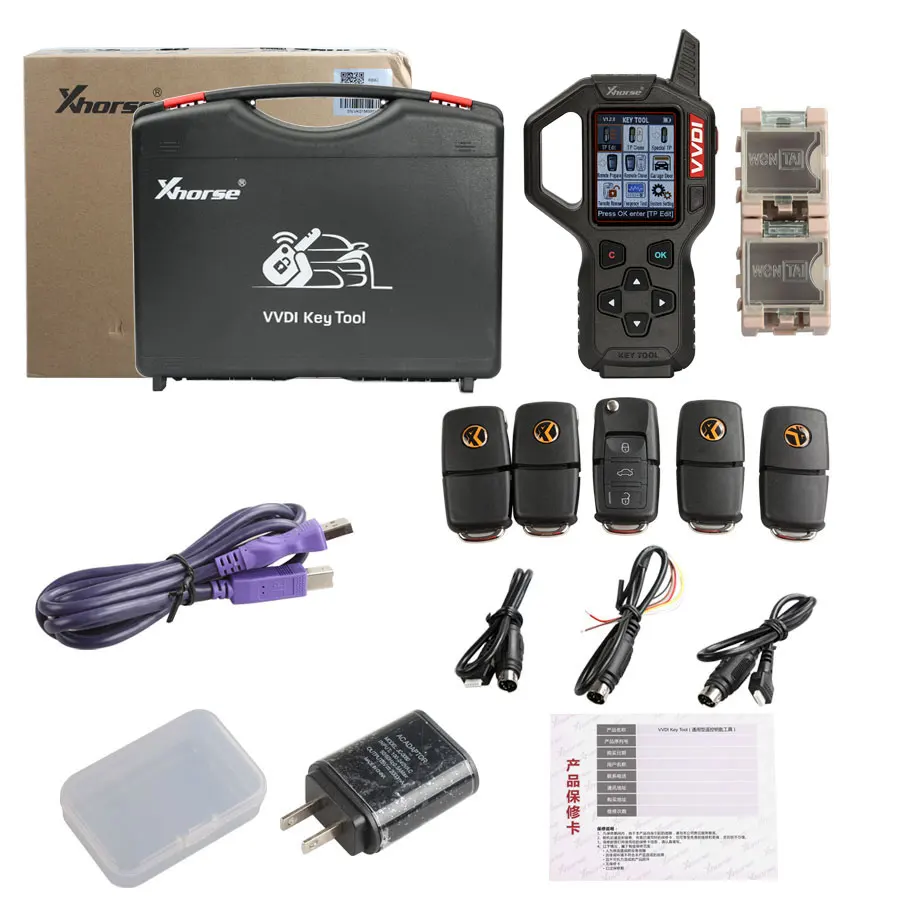 IN STOCK Xhorse VVDI Key Tool Remote Key Programmer Online Update XHORSE VVDI Tool Key Generator Programmer
IN STOCK Xhorse VVDI Key Tool Remote Key Programmer Online Update XHORSE VVDI Tool Key Generator Programmer