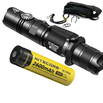 NITECORE MT22C +18650 rechargeable battery Rotary Switch 1000 LMs Flashlight Search Rescue Portable Diecast Torch Free Shipping
NITECORE MT22C +18650 rechargeable battery Rotary Switch 1000 LMs Flashlight Search Rescue Portable Diecast Torch Free Shipping