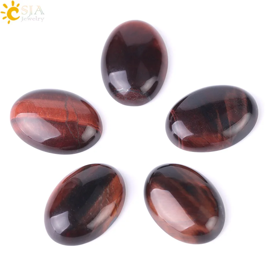 CSJA Red Tiger Eye Natural Stone Cabochon Beads for DIY Jewelry Fashion Ring Accessories Dome Bead Handcrafted Material 1Pc F514
CSJA Red Tiger Eye Natural Stone Cabochon Beads for DIY Jewelry Fashion Ring Accessories Dome Bead Handcrafted Material 1Pc F514