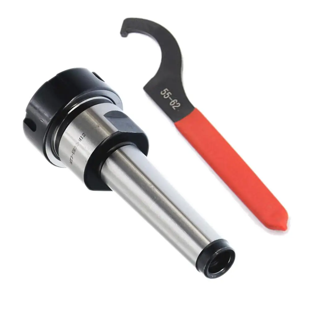 MT3-ER32 Collet Chuck with Morse Taper Drawbar M12x1.75 with Wrench For Power Tools
MT3-ER32 Collet Chuck with Morse Taper Drawbar M12x1.75 with Wrench For Power Tools
