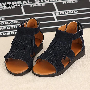 MHYONS 2019 100% Leather Cowhide Girl Sandals Summer New Girls Tassel Sandals Children Beach Shoes Kids Sport Princess Sandals
MHYONS 2019 100% Leather Cowhide Girl Sandals Summer New Girls Tassel Sandals Children Beach Shoes Kids Sport Princess Sandals