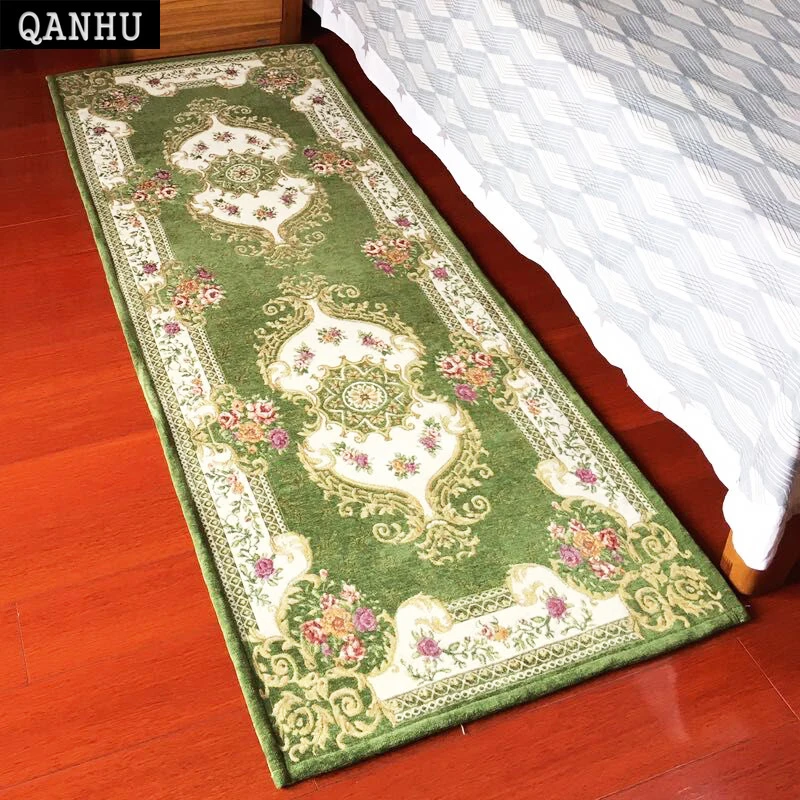QANHU New Classical Mat and Carpet Bedside /Embroidery finished products Carpets Kilim Textile Bedroom Sofa Carpets 70*180cm
QANHU New Classical Mat and Carpet Bedside /Embroidery finished products Carpets Kilim Textile Bedroom Sofa Carpets 70*180cm