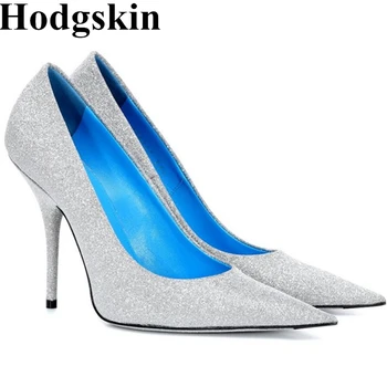 Elegant Sequin Shallow Pumps Thin High Heels Pointed Toe Ladies Single Shoes Silver Soft Leather Slip On Dress Party Shoes Woman
Elegant Sequin Shallow Pumps Thin High Heels Pointed Toe Ladies Single Shoes Silver Soft Leather Slip On Dress Party Shoes Woman