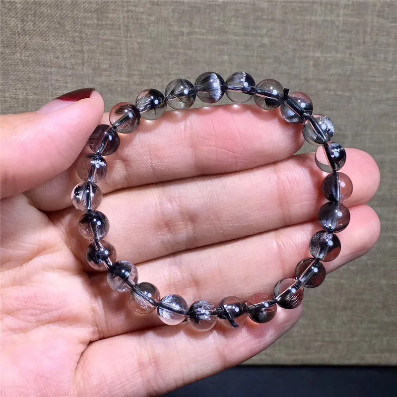 7mm Natural Brookite Platinum Silver Rutilated Bracelet Brazil Women Men Quartz Round Beads Crystal Jewelry Certificate AAAAA
7mm Natural Brookite Platinum Silver Rutilated Bracelet Brazil Women Men Quartz Round Beads Crystal Jewelry Certificate AAAAA