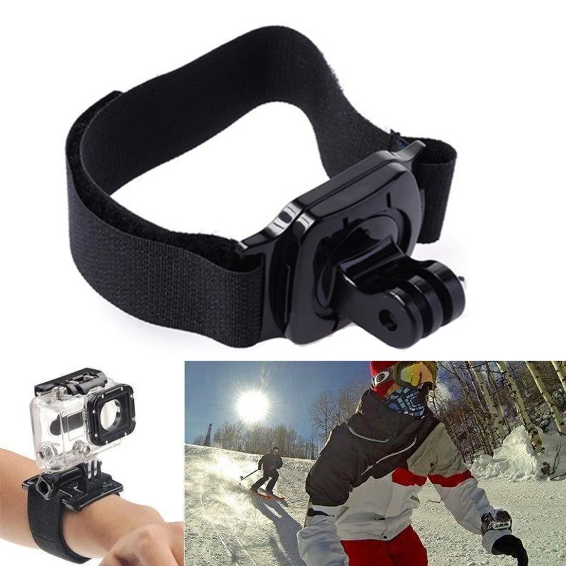 360 Degree Rotary Arm Belt for Action Camera Anti-falling Wrist Strap for Gopro Hero3+/3/2
360 Degree Rotary Arm Belt for Action Camera Anti-falling Wrist Strap for Gopro Hero3+/3/2