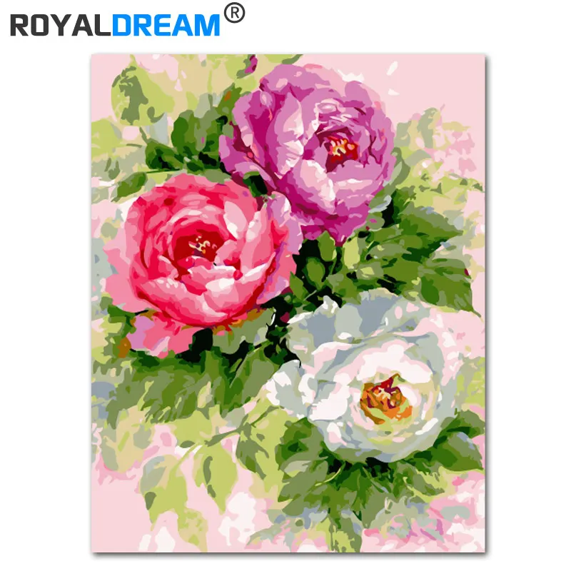 ROYALDREAM Watercolor Peony DIY Painting By Numbers Kit Paint On Canvas Painting Calligraphy For Home Decor
ROYALDREAM Watercolor Peony DIY Painting By Numbers Kit Paint On Canvas Painting Calligraphy For Home Decor