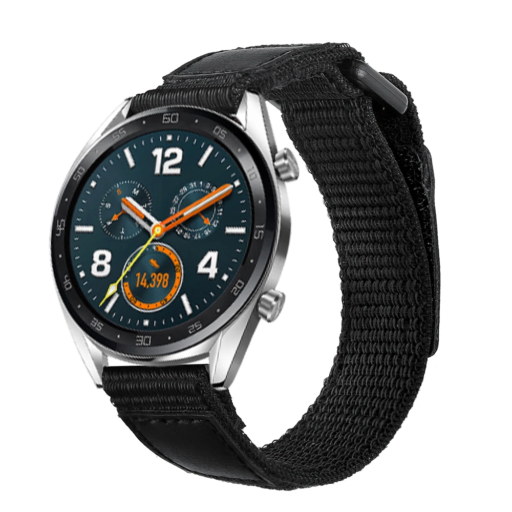 Nylon Sport Watch Strap For Huawei GT Honor Magic 22mm Bracelet Watchband New Arrival Men's Casual Black Band Wrist Strap
Nylon Sport Watch Strap For Huawei GT Honor Magic 22mm Bracelet Watchband New Arrival Men's Casual Black Band Wrist Strap