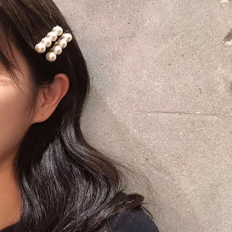 1PCS Pearl Metal Hairclips Women Hair Clip Hairpin Girls Hairpins Barrette Hairgrip Bobby Pin Hair Accessories
1PCS Pearl Metal Hairclips Women Hair Clip Hairpin Girls Hairpins Barrette Hairgrip Bobby Pin Hair Accessories