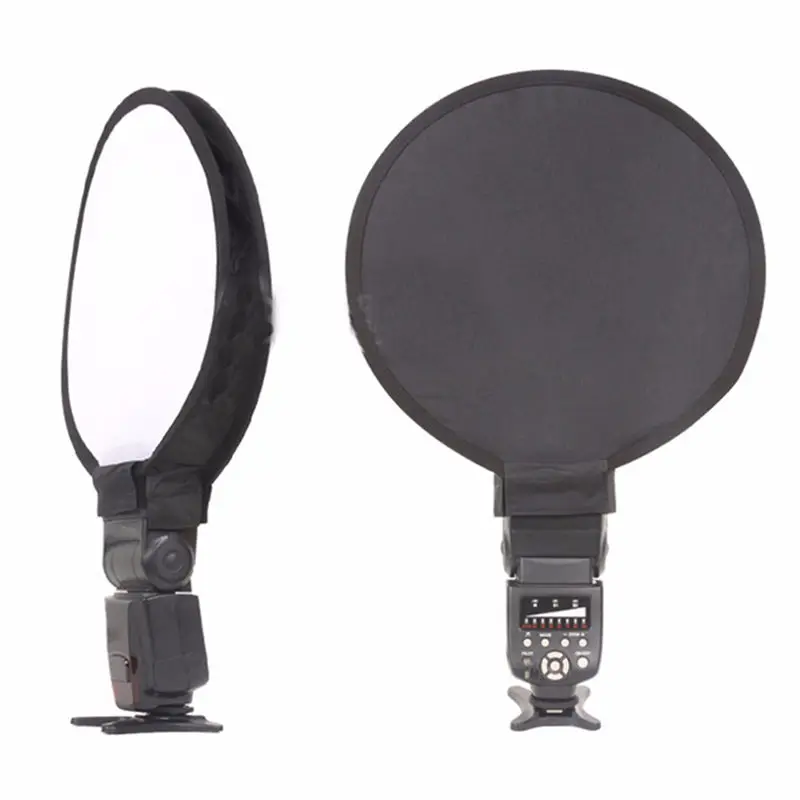 Camera & Photo Accessories 40cm Round Disc Softbox Flash Diffuser For Camera Flash Speedlite Speedlight Mayitr