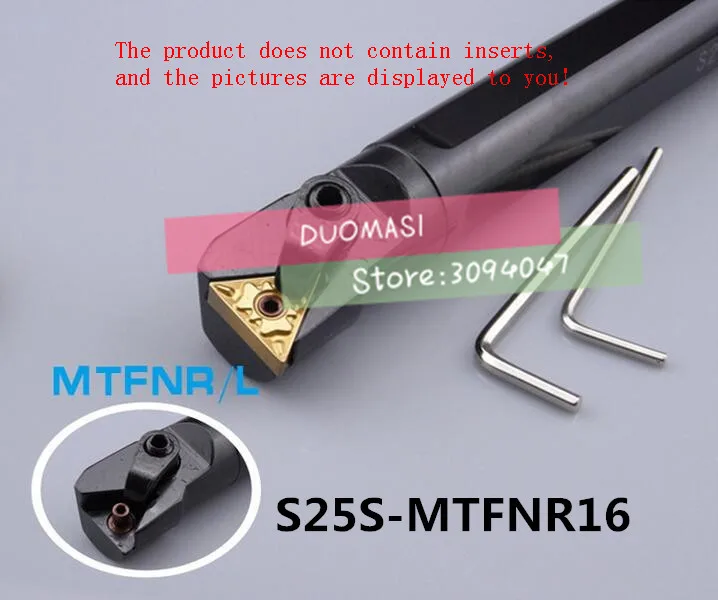 S25S-MTFNR16 25mm Lathe Cutting Tools CNC Turning Tool Lathe Machine Tools Internal Metal Lathe Tool Boring Bar Type MTFNR/L
S25S-MTFNR16 25mm Lathe Cutting Tools CNC Turning Tool Lathe Machine Tools Internal Metal Lathe Tool Boring Bar Type MTFNR/L