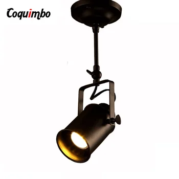 LED Spotlights American Vintage Loft Pendant Light Iron Led Lamp E27 Spotlight Mercantile Lighting for Bar/Cafe Clothing Store
LED Spotlights American Vintage Loft Pendant Light Iron Led Lamp E27 Spotlight Mercantile Lighting for Bar/Cafe Clothing Store