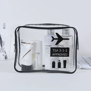 Transparent Casual Cosmetic Bag Women's Makeup Organizer Bags Travel Toiletry Storage Pouch Waterproof Pouch Wash Kit Case
Transparent Casual Cosmetic Bag Women's Makeup Organizer Bags Travel Toiletry Storage Pouch Waterproof Pouch Wash Kit Case