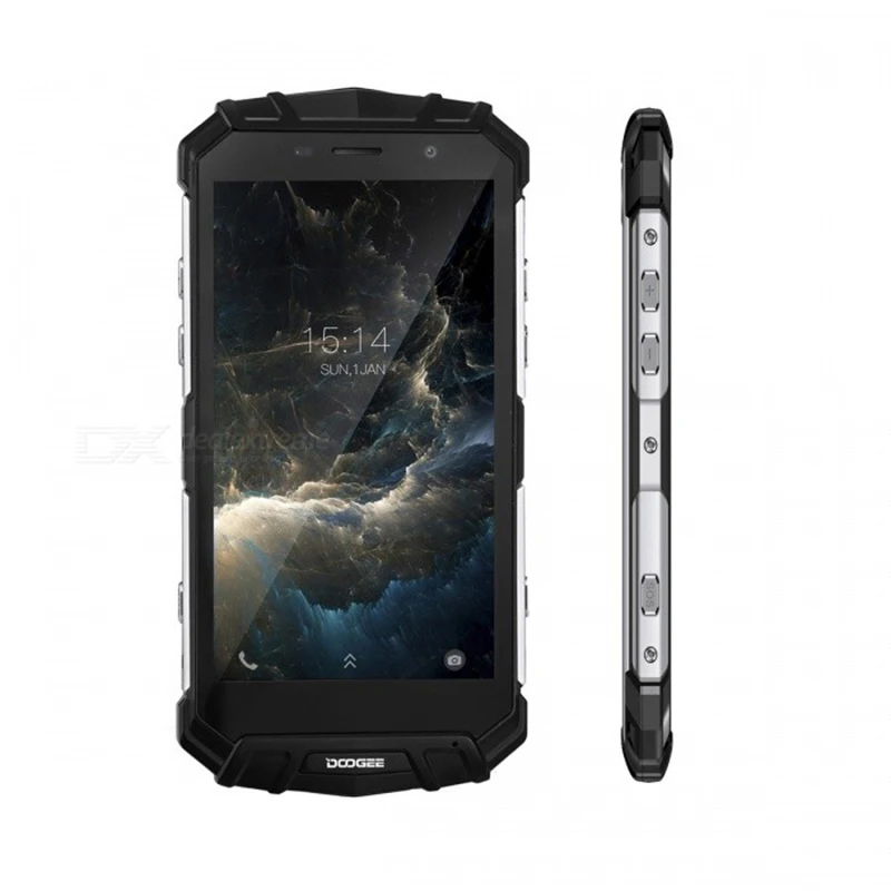 DOOGEE S60 IP68 Waterproof 5580mAh Wireless Charge 12V2A Quick Charge 5.2'' FHD MT6750T Octa Core 4GB 32GB Smartphone 16.0MP
DOOGEE S60 IP68 Waterproof 5580mAh Wireless Charge 12V2A Quick Charge 5.2'' FHD MT6750T Octa Core 4GB 32GB Smartphone 16.0MP