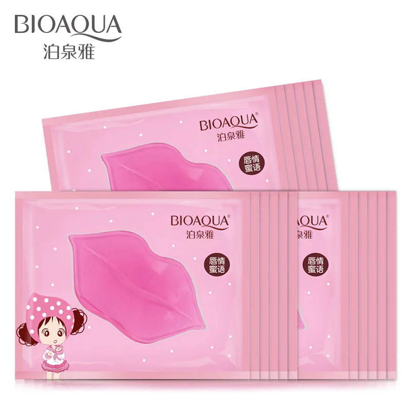 BIOAQUA 5pcs Skin Care Crystal Collagen Lip Mask Moisture Essence Lip Care Pads Anti Ageing Wrinkle Patch Pad Gel For Makeup
BIOAQUA 5pcs Skin Care Crystal Collagen Lip Mask Moisture Essence Lip Care Pads Anti Ageing Wrinkle Patch Pad Gel For Makeup
