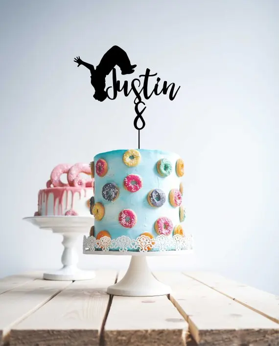 Personalised parkour cake topper gym parkour wood sports cake decoration Custom name age acrylic cake topper
Personalised parkour cake topper gym parkour wood sports cake decoration Custom name age acrylic cake topper