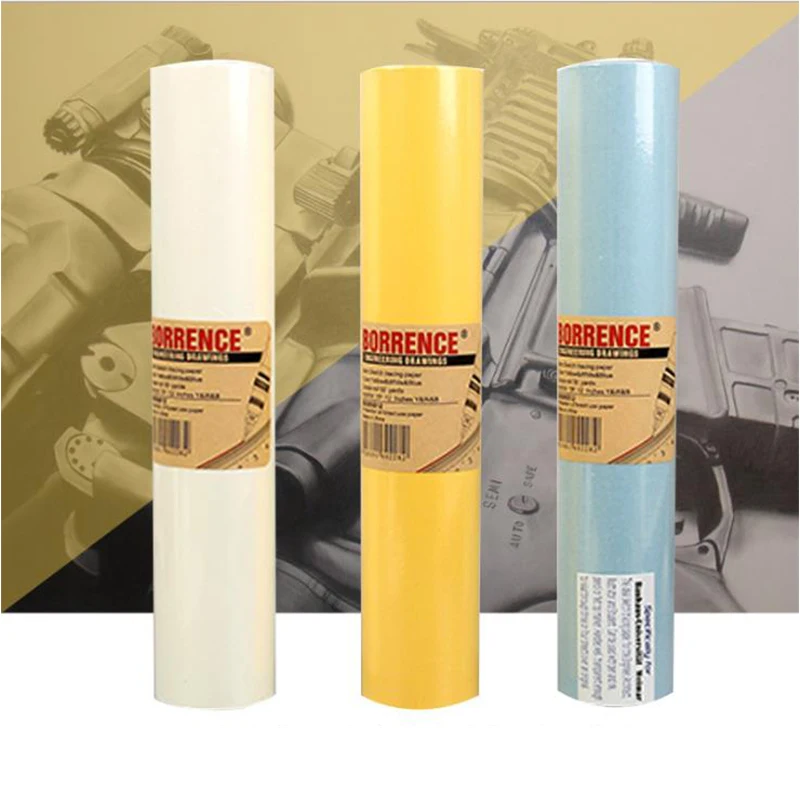 MyLifeUNIT Translucent Sketch Tracing Paper Roll Design Drawing Hand Painted Paper Mapping Litmus Paper For Multiple types Pens
MyLifeUNIT Translucent Sketch Tracing Paper Roll Design Drawing Hand Painted Paper Mapping Litmus Paper For Multiple types Pens