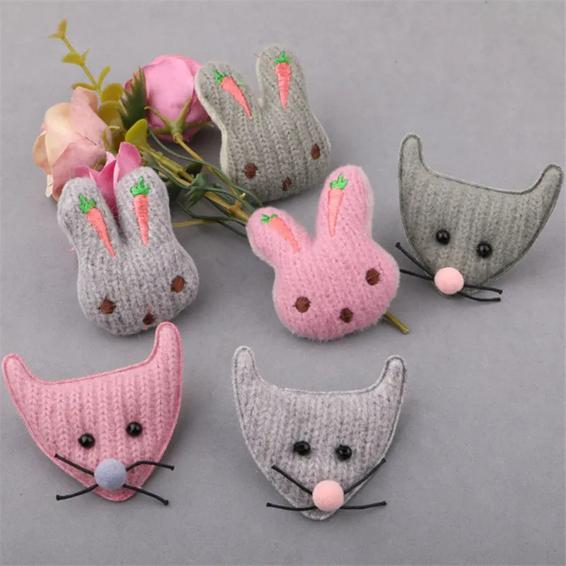 2pcs/lot Kawaii Animal Rabbit Mouse Fabric Cotton Dolls Fit Girls Hair jewelry Bow Center Headwear headband Decoration
2pcs/lot Kawaii Animal Rabbit Mouse Fabric Cotton Dolls Fit Girls Hair jewelry Bow Center Headwear headband Decoration