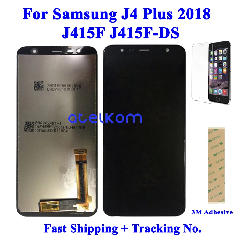 Tested Adjust LCD For SAMSUNG J4 Plus J415F LCD J4 Plus LCD Screen for Samsung J4 Plus 2018 LCD Screen Touch Digitizer Assembly
Tested Adjust LCD For SAMSUNG J4 Plus J415F LCD J4 Plus LCD Screen for Samsung J4 Plus 2018 LCD Screen Touch Digitizer Assembly