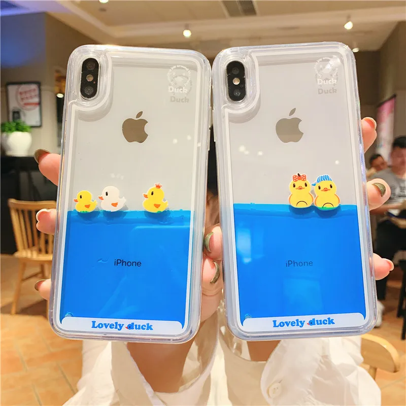 new arrival lovely yellow duck cute cartoon float liquid cellphone case cover for iphone 6 7 8 plus x xr xs max BIA353
new arrival lovely yellow duck cute cartoon float liquid cellphone case cover for iphone 6 7 8 plus x xr xs max BIA353