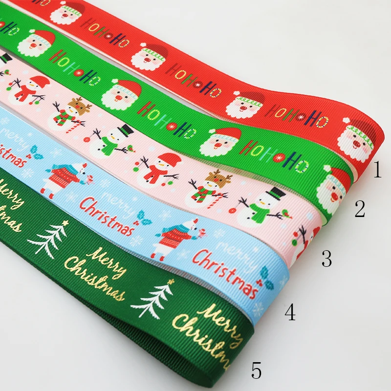 ZMASEY 25MM Christmas Printing Ribbon 5Yard/Lot Festival Decoration Handmade DIY Gift wrapping Wholesale Price
ZMASEY 25MM Christmas Printing Ribbon 5Yard/Lot Festival Decoration Handmade DIY Gift wrapping Wholesale Price