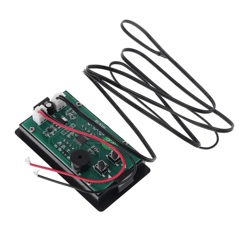 DC 12V Thermometer -60 ~ 125 degree with high & how temperature alarm function precision thermometer B3950-10K sensor
DC 12V Thermometer -60 ~ 125 degree with high & how temperature alarm function precision thermometer B3950-10K sensor