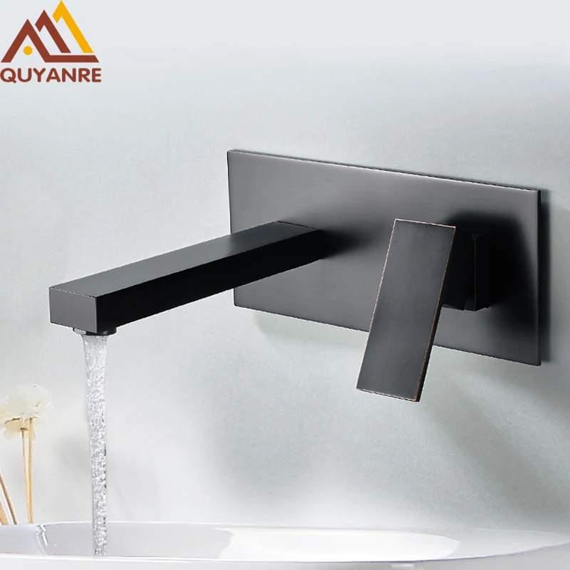 Quyanre Bronze Black Waterfall Basin Faucet Wall Mount Embedded Box Concealed Basin Tap 360 Rotation Spout Bathroom Wash Faucet
Quyanre Bronze Black Waterfall Basin Faucet Wall Mount Embedded Box Concealed Basin Tap 360 Rotation Spout Bathroom Wash Faucet