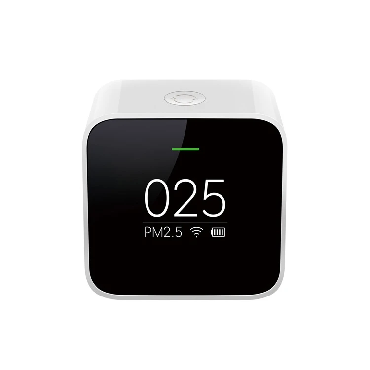 Xiaomi Mi MiHome Smart PM2.5 Particulate Monitor Detector Air Quality AQI Tester with OLED Display, Size: 62 x 37 x 62 mm
Xiaomi Mi MiHome Smart PM2.5 Particulate Monitor Detector Air Quality AQI Tester with OLED Display, Size: 62 x 37 x 62 mm