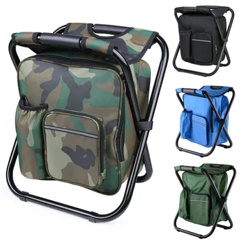 Outdoor Fishing Chair Bag Folding Camping Stool Portable Seat Backpack Cooler Picnic Bag Hiking Seat Table Bag
Outdoor Fishing Chair Bag Folding Camping Stool Portable Seat Backpack Cooler Picnic Bag Hiking Seat Table Bag