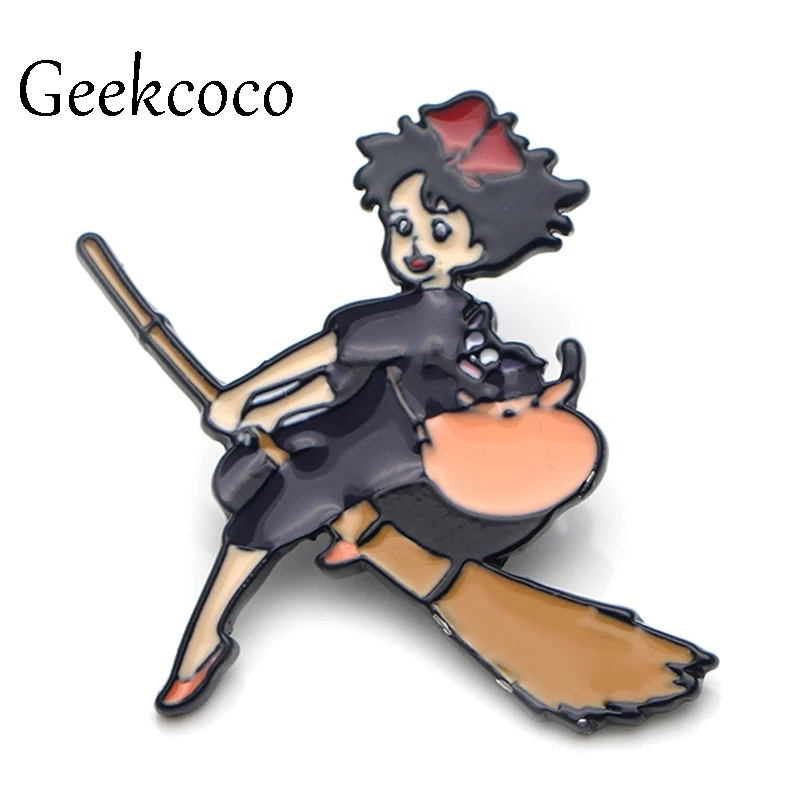 Kiki's Delivery Service Zinc Alloy Cartoon Pins for men women Shirt Charm Clothes backpack Accessory medal Badge Brooches J0065
Kiki's Delivery Service Zinc Alloy Cartoon Pins for men women Shirt Charm Clothes backpack Accessory medal Badge Brooches J0065