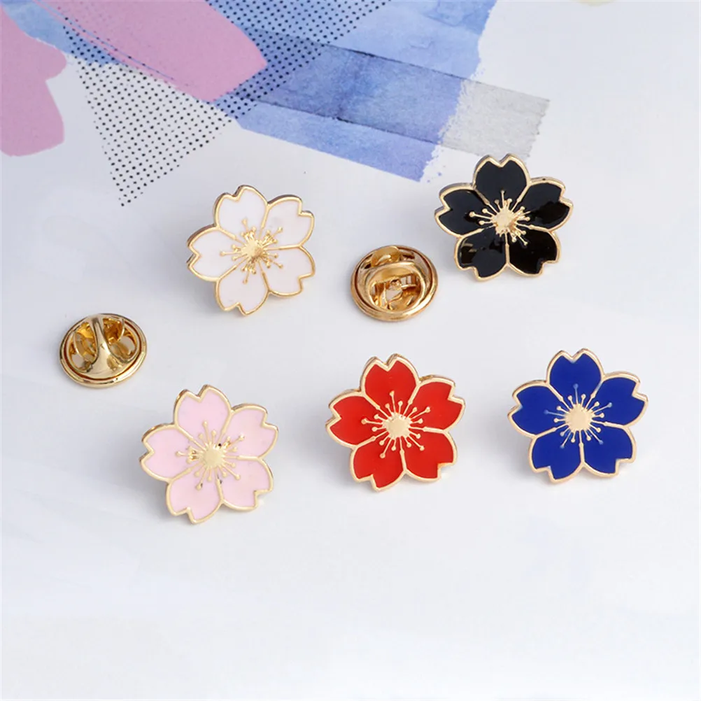 Cherry Blossoms Flower Gold Silver Brooch Pins Button Pins Denim Jacket Pin Badge For Bags Japanese Style Jewelry Gift For Girls
Cherry Blossoms Flower Gold Silver Brooch Pins Button Pins Denim Jacket Pin Badge For Bags Japanese Style Jewelry Gift For Girls