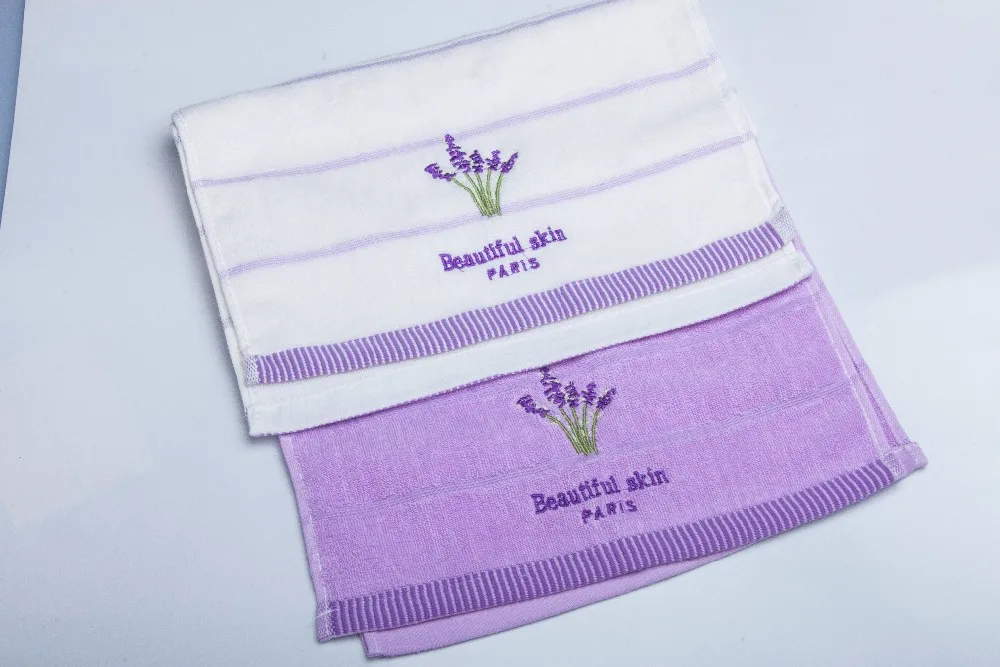 100% Cotton Soft Face Towel Lavender Purple Embroidery Printed Personal Cleaning Blend Woven Bath Hand Face Towel
100% Cotton Soft Face Towel Lavender Purple Embroidery Printed Personal Cleaning Blend Woven Bath Hand Face Towel