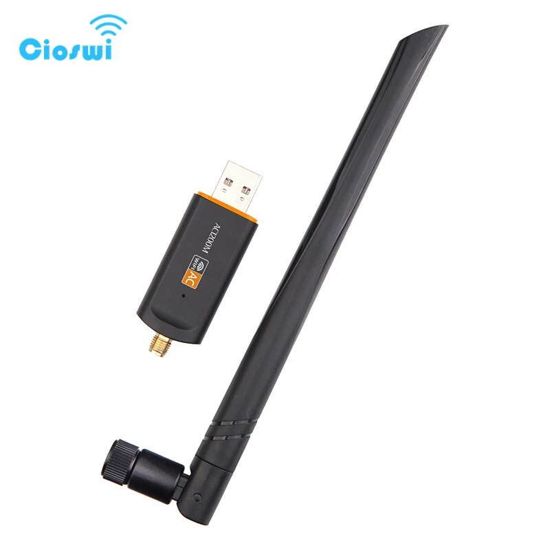 Cioswi USB Wifi Adapter Wi-Fi Antenna Ethernet Network Card Internet Lan 1200Mbps Dual Band Wireless Adapter Support AP Hot Spot
Cioswi USB Wifi Adapter Wi-Fi Antenna Ethernet Network Card Internet Lan 1200Mbps Dual Band Wireless Adapter Support AP Hot Spot