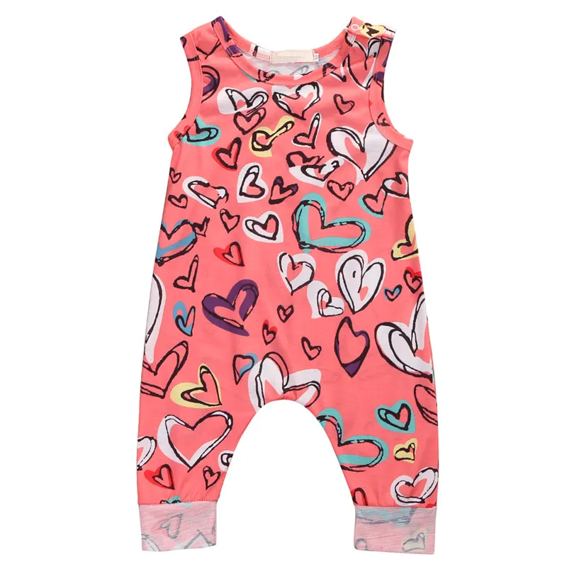 Pudcoco 2019 Summer Kids Infant Baby Girls Romper Floral Sleeveless Sunsuit Outfit Clothes | Мать и ребенок