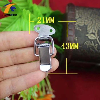 Promotion Time-limited 43 * 21mm Small Duckbill Buckle Metal Box Lock Clasp Chrome Decorative Packaging Boxes Gadgets
Promotion Time-limited 43 * 21mm Small Duckbill Buckle Metal Box Lock Clasp Chrome Decorative Packaging Boxes Gadgets