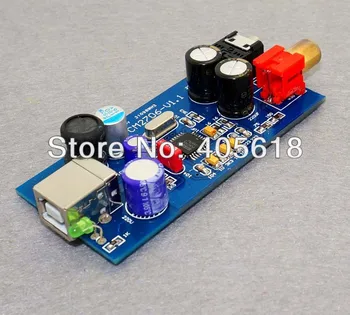 PCM2706 USB to Coaxial DAC headphone amplifier in black case better than PCM2704 DAC
PCM2706 USB to Coaxial DAC headphone amplifier in black case better than PCM2704 DAC