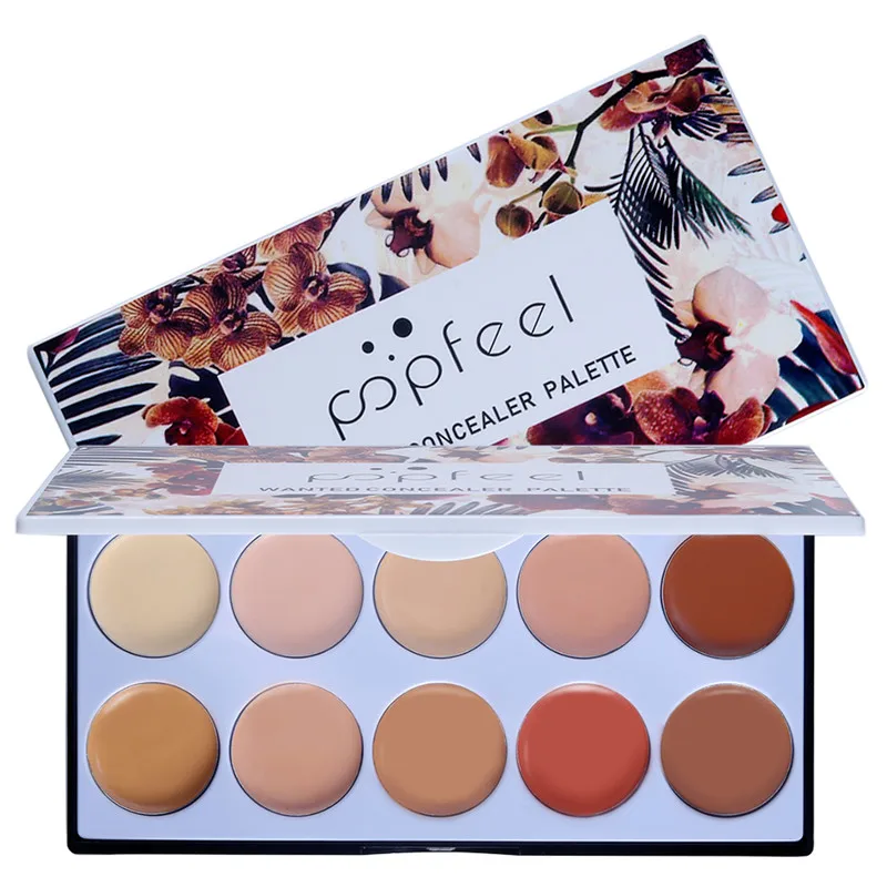 POPFEEL 10 Color Nude Concealer Palette Smooth Makeup Contour Primer Face Foundation Powder Cream Professional Shimmer Cosmetic
POPFEEL 10 Color Nude Concealer Palette Smooth Makeup Contour Primer Face Foundation Powder Cream Professional Shimmer Cosmetic