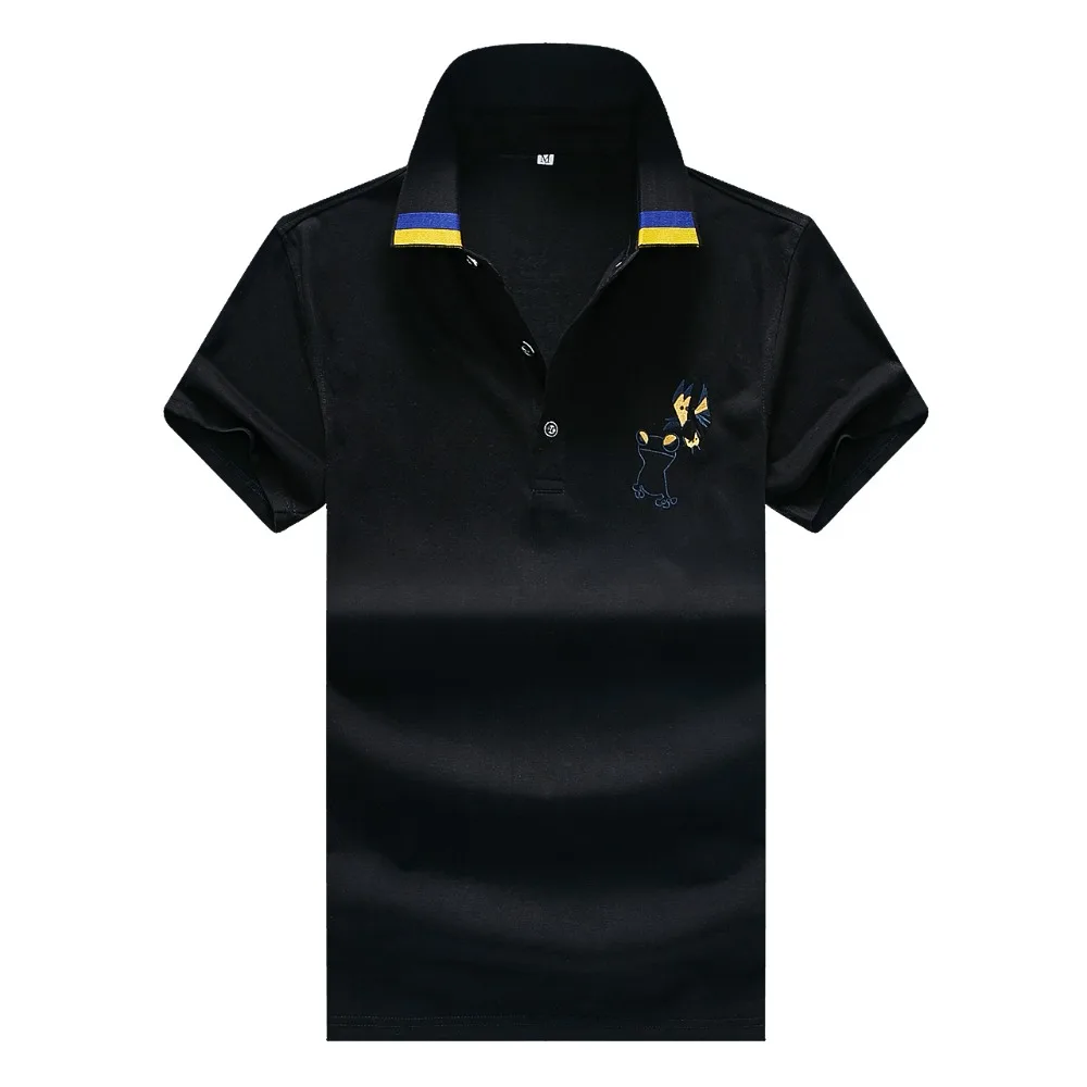 2019 Solid Rushed Polo Shirt Men Summer 100% Cotton Printed Shirts Brands Short Sleeve Camisas Stand Collar Male High Quality 
2019 Solid Rushed Polo Shirt Men Summer 100% Cotton Printed Shirts Brands Short Sleeve Camisas Stand Collar Male High Quality