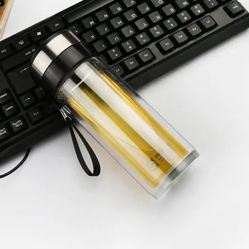 280ml Commercial Double High Temperature Borosilicate Glass Teapot with Lid and Hand Strip DIY Sports Bottle Stainless Steel Fil
280ml Commercial Double High Temperature Borosilicate Glass Teapot with Lid and Hand Strip DIY Sports Bottle Stainless Steel Fil